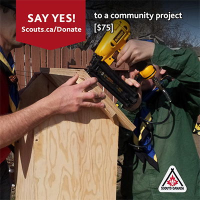Yes, to a community project 